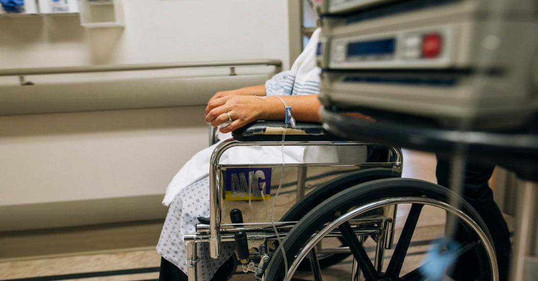Wheelchair user managing safe urination without transfers
